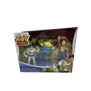 Toy Story Escape the Claw 3-Pack Buzz Lightyear Woody Alien Figures Disney Pixar